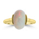 2.91ct Opal Rings set in 14K Yellow Gold