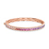 3.63ct Sapphire Bangles with 0.774tct Diamond set in 18K Rose Gold