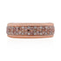 1.11tct Pink Diamond ring with 0.26tct diamonds set in 14K rose gold