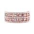 1.06Tct Pink Diamond Ring With 0.61Tct Diamonds In 14K Rose Gold Band