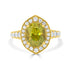 2.78ct Sphene Rings with 0.68tct Diamond set in 14K Yellow Gold