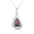 1.59ct Opal Pendant with 0.11tct Diamonds set in 14K White Gold
