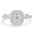 0.51ct Diamond Ring with 0.52tct Diamonds set in 950 Platinum