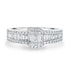 0.5ct Diamond Ring with 1.03tct Diamonds set in 18K White Gold