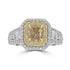 1ct  Diamond Rings with 0.85tct Diamond set in 18K Two Tone Gold
