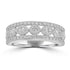 0.613ct  Diamond Rings with 0.4tct Diamond set in 18K White Gold