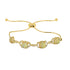 5.48tct Opal Bracelet with 0.30tct Diamonds set in 14K Yellow Gold