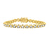10.82tct Diamond Bracelet with 7.12tct Diamonds set in 14K Yellow Gold