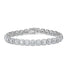 9.70tct Diamond Bracelet with 3.52tct Diamonds set in 18K White Gold