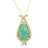 5.41ct Opal Pendants with 0.28tct Diamond set in 14K Yellow Gold