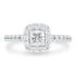 0.52ct Diamond Ring with 0.51tct Diamonds set in 950 Platinum