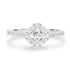 0.54ct Diamond Ring with 0.47tct Diamonds set in 950 Platinum