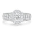 0.51ct Diamond Ring with 1.07tct Diamonds set in 18K White Gold