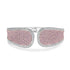 5.54tct Pink Diamond Bangles with 1.6tct Diamond set in 14K White Gold