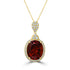 15.72ct Citrine Pendant with 1.04tct Diamonds set in 18K Yellow Gold