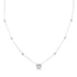 0.52ct Diamond Necklaces with 0.5tct Diamond set in Platinum 950