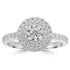 0.5ct Diamond Rings with 0.51tct Diamond set in Platinum 950