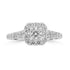 0.5ct Diamond Rings with 0.51tct Diamond set in Platinum 950