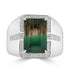 9.55ct Tourmaline Rings with 0.34tct Diamond set in 18K White Gold