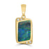 2.62ct Opal Pendants with 0.03tct Diamond set in 18K Yellow Gold
