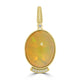 6.53ct Opal Pendants with 0.03tct Diamond set in 14K Yellow Gold